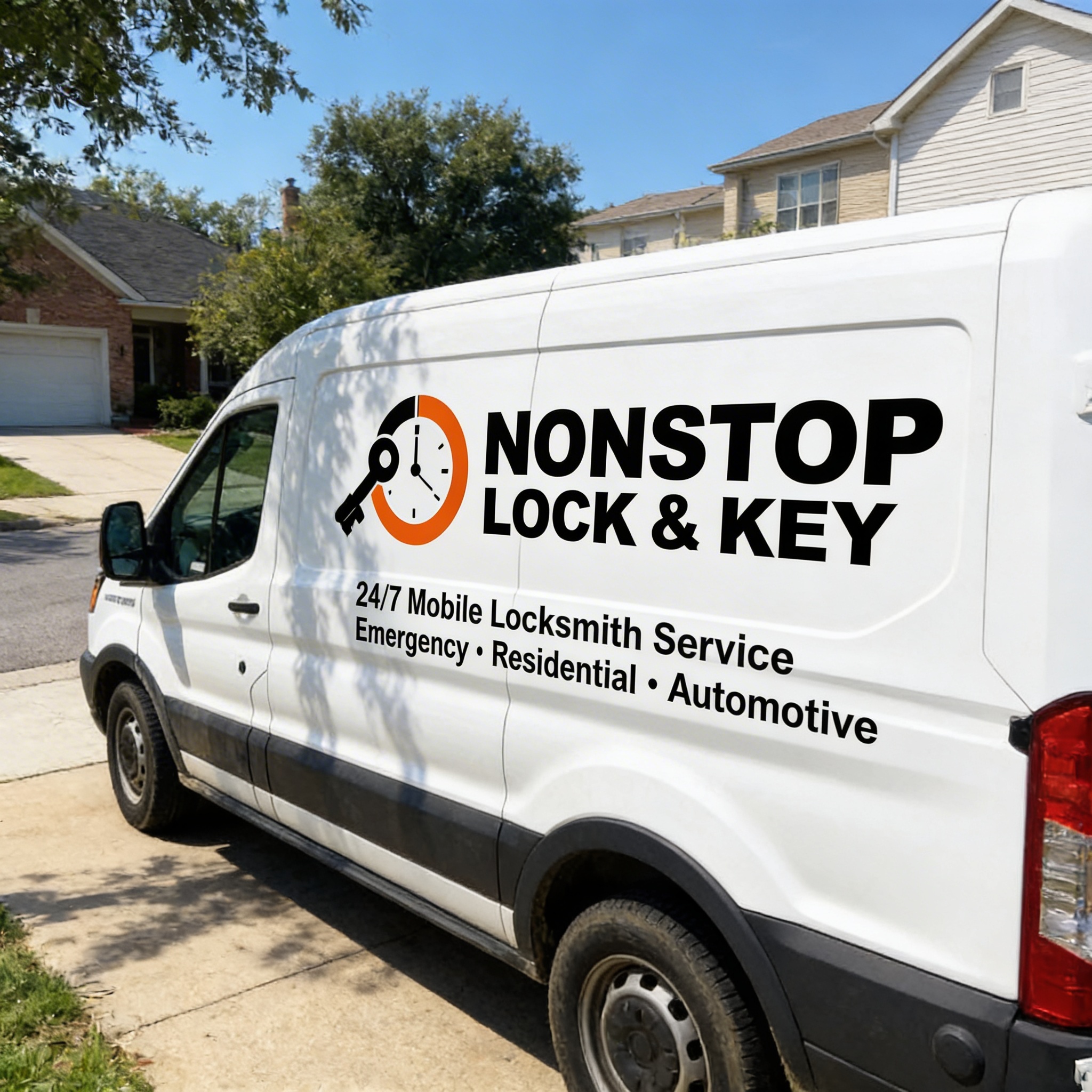 Nonstop Lock & Key mobile locksmith van serving St. Louis, MO and surrounding areas